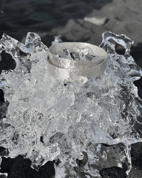 Elke Van Dyke Design Mirage Silver Wrap Bracelet