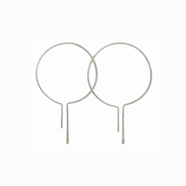 Elke Van Dyke Design Silver Drop Earrings