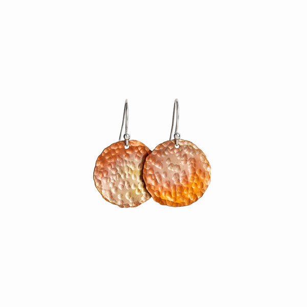 Elke Van Dyke Design Small Copper Sol Earrings