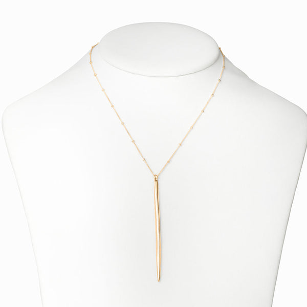 Gold Icicle Necklace - Large