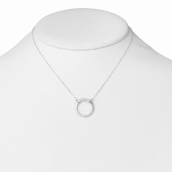 Elke Van Dyke Design Small Orbit Necklace on mannequin neck