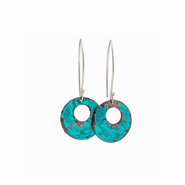 Turquoise Dome Earrings